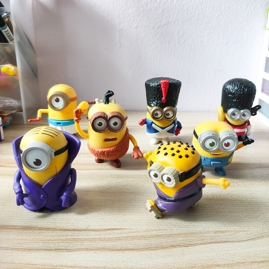 Minion Toys 2015 MacDonalds Happy Meal Collectibles Hobbies