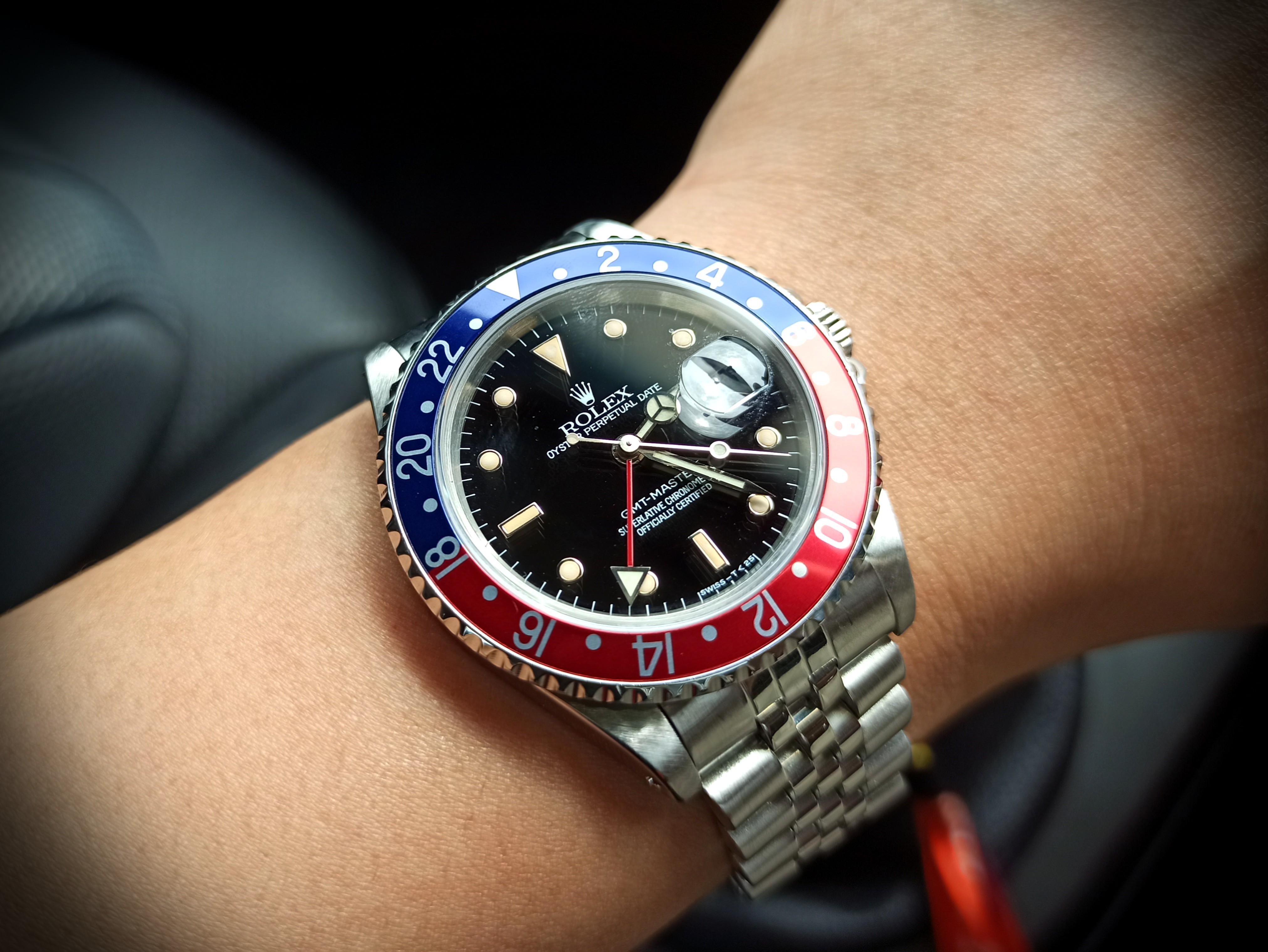Vintage Rolex Pepsi GMT Master 16700 