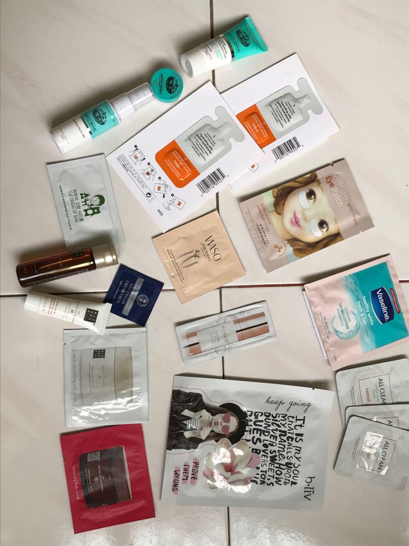 Misc samples (Category: Face Care) located in Jitra. Submitted by ckepreloved (Listing ID 1063064492, Image 1). Description: .