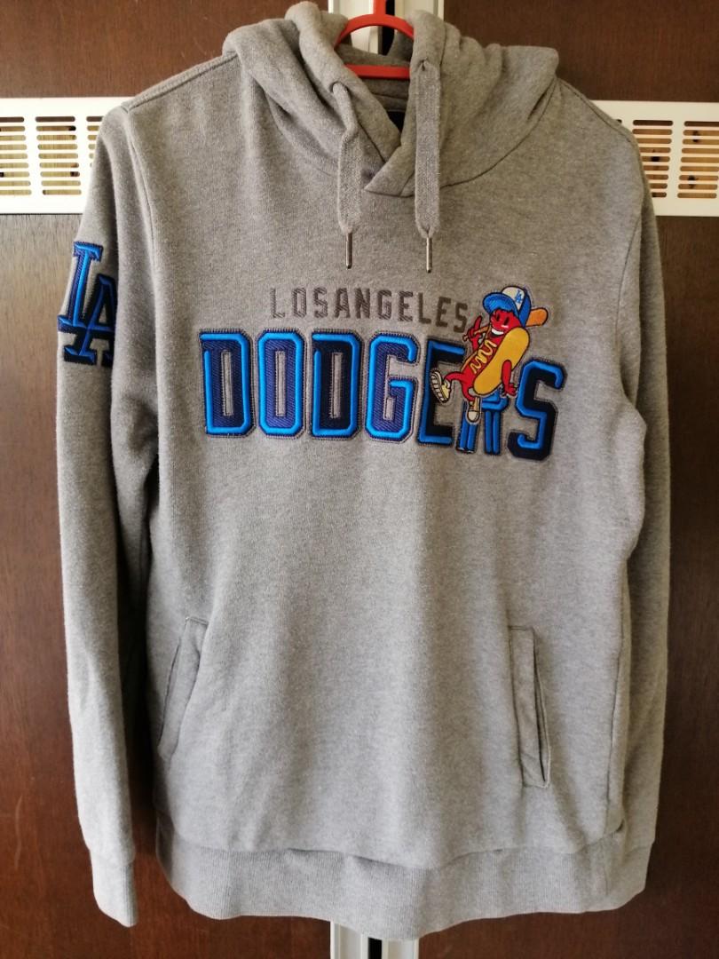 Official New Era LA Dodgers MLB City Connect Grey Hoodie B5281_263