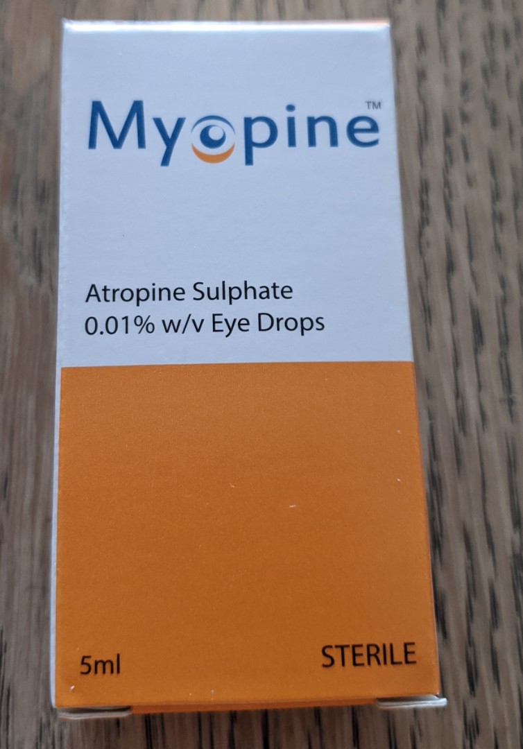 Myopine Atropine 0 01 Eye Drop Everything Else On Carousell