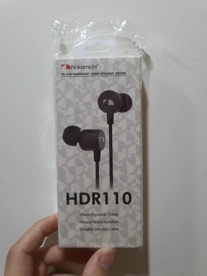 Nakamichi hdr110 hotsell wired earphones