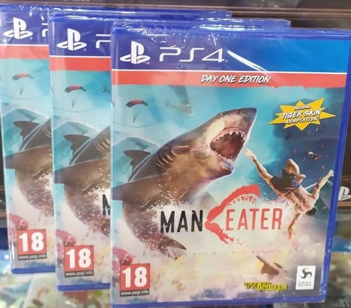 NEW AND SEALED PS4 Game Man Eater Maneater English Video