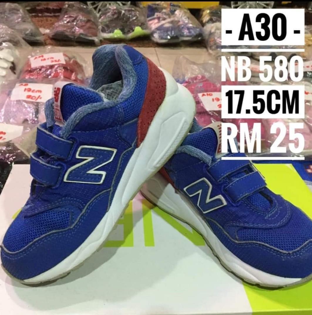 new balance 580 kids red