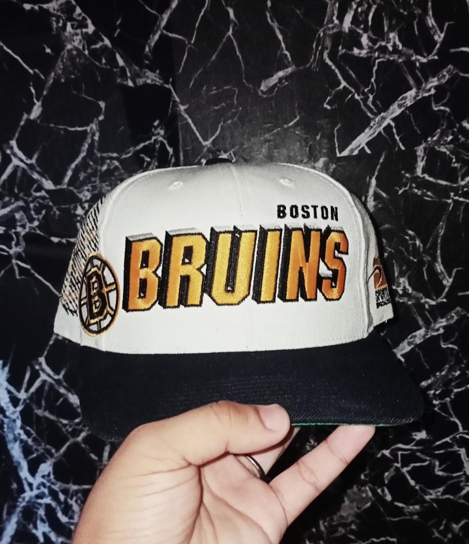 Nhl Boston Bruins Shadow Vintage Cap Men S Fashion Watches Accessories Caps Hats On Carousell