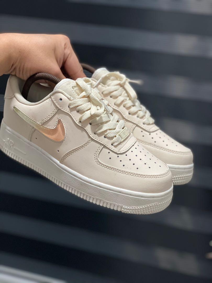 nike air force 1 jelly swoosh white