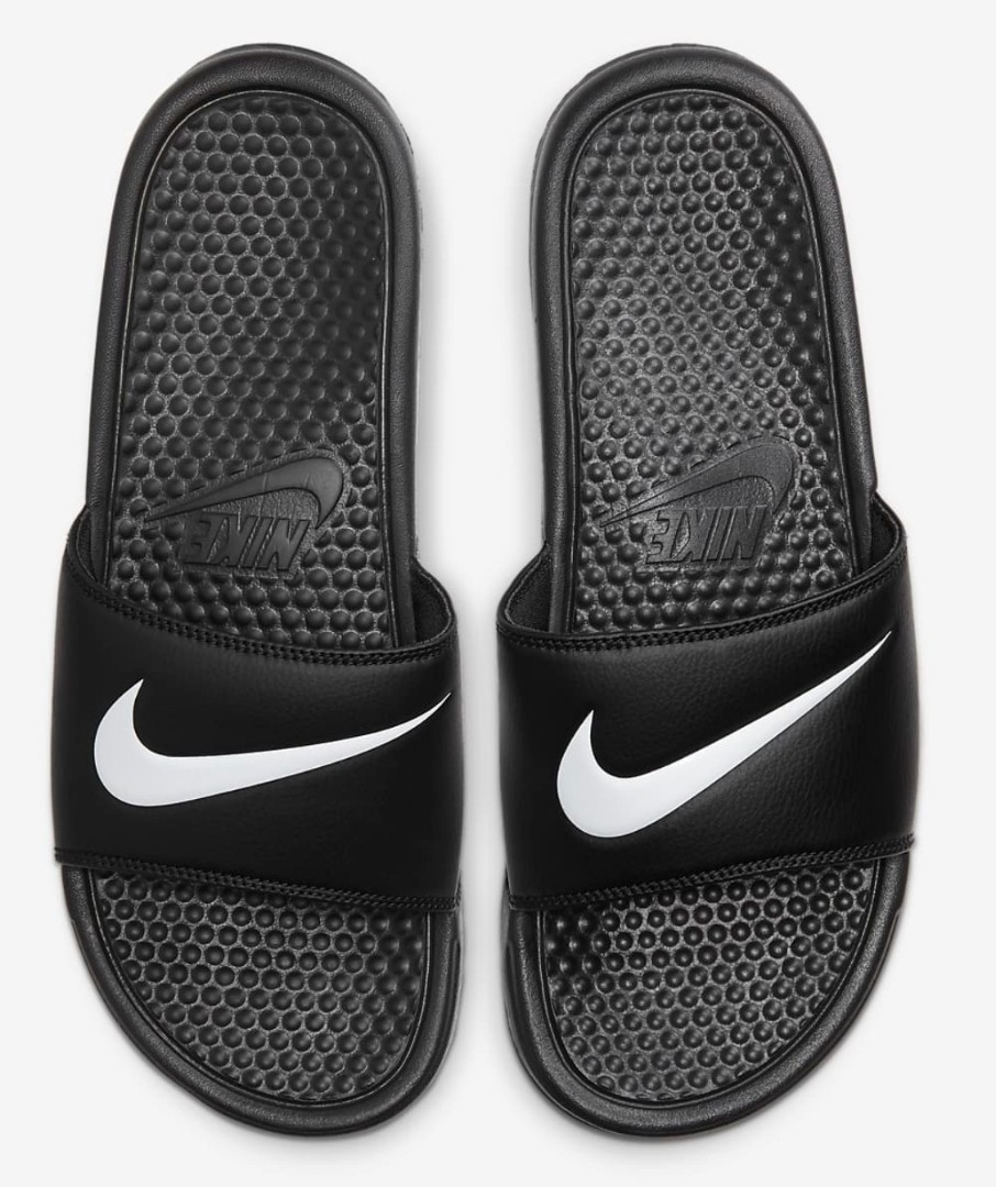 Nike benassi swoosh slides, Women's 