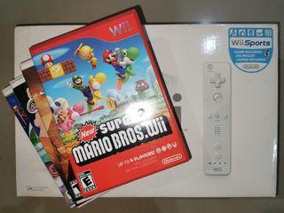 used wii game console