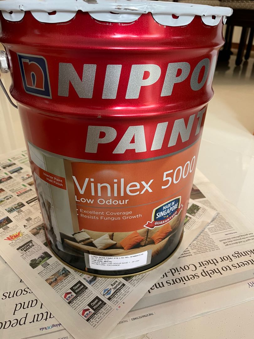 NIPPON PAINT VINILEX 5000 (ECONOMICAL PAINT) 20L ubicaciondepersonas