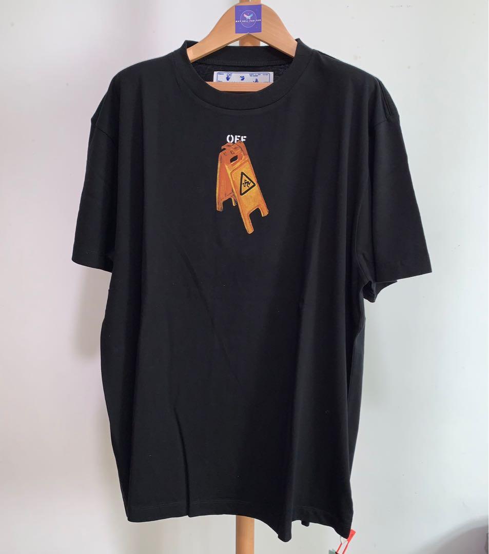 off white pascal skeleton tee