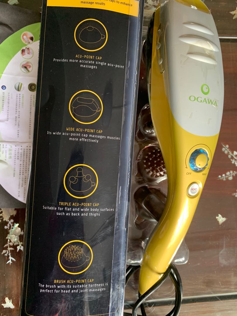 Ogawa Handheld Massager Health Nutrition Massage Devices on