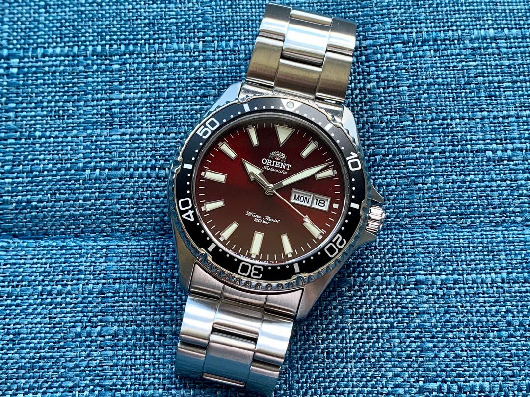 Orient kamasu red best sale watchuseek