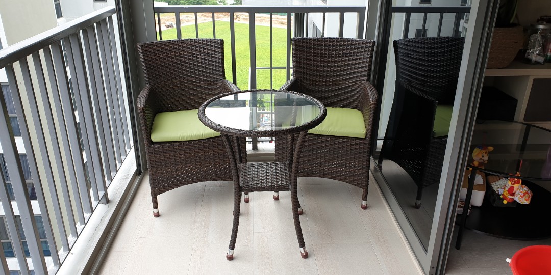 Outdoor Furniture Set Good As New Furniture Tables Chairs On Carousell