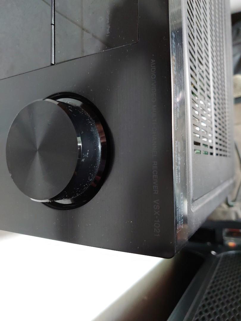 Pioneer VSX1021K 7.1 聲道 AV 環繞收音擴大機, 音響器材, Soundbar、揚聲器、藍牙喇叭、耳擴