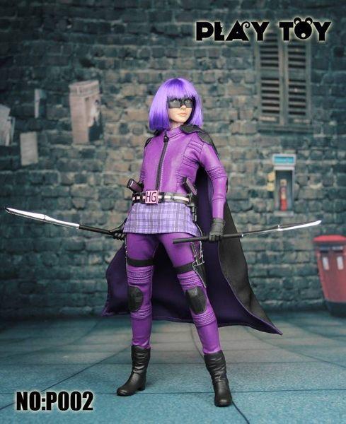 1/6 フィギュア PLAY TOY PURPLE GIRL キック・アス ヒット
