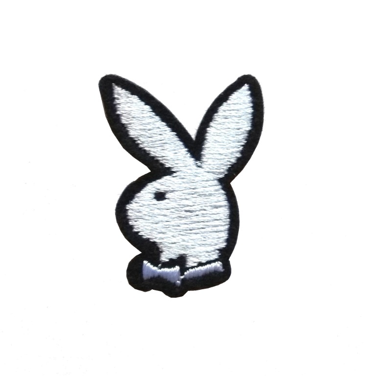 Playboy Bunny Iron On Patch