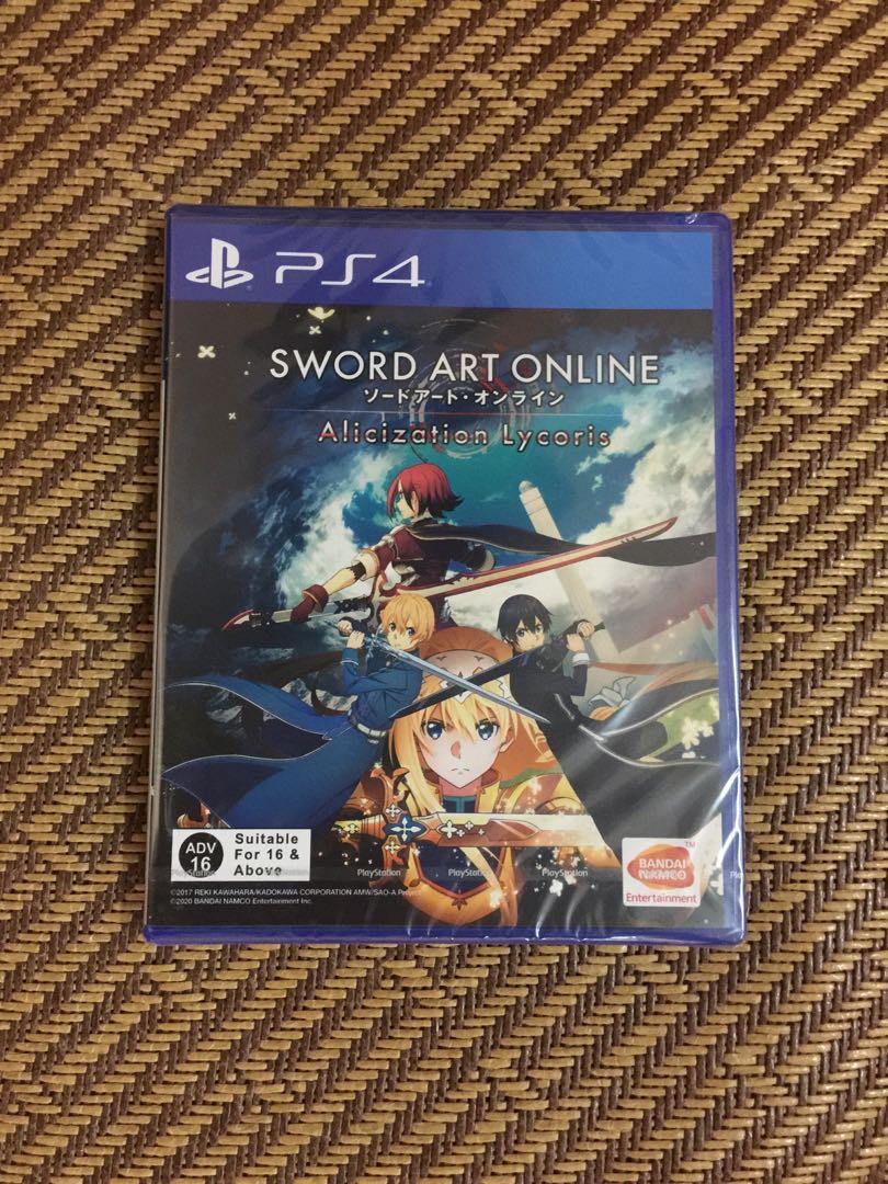 Playstation 4 Ps4 Sword Art Online Alicization Lycoris Video Gaming Video Games On Carousell Playstation 4 Ps4 Sword Art Online Alicization Lycoris Video Gaming Video Games On Carousell