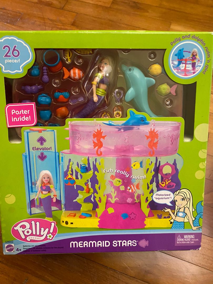 Polly pocket mermaid set top