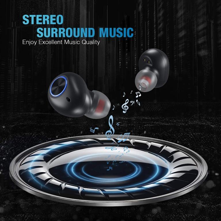 Poweradd s9 true wireless earbuds top