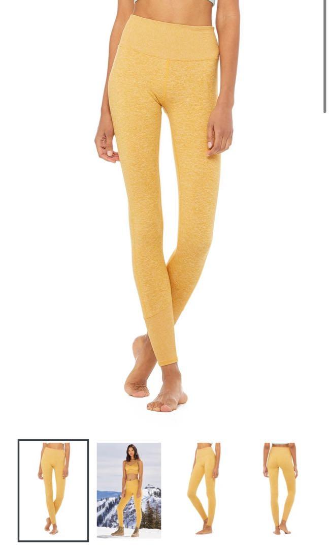Preloved Aloyoga Alosoft Tusan Sun Leggings (Category: Activewear) located in Singapore. Submitted by tunnellingout (Listing ID 1063209310, Image 1). Description: EUC, worn a few times. 8/10 Size XS, suitable for US 4-6 Very stretchy.