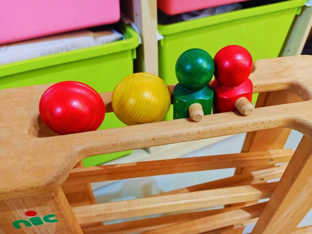 Preloved NIC Wooden Toy MultiRace Track, Babies & Kids, Infant