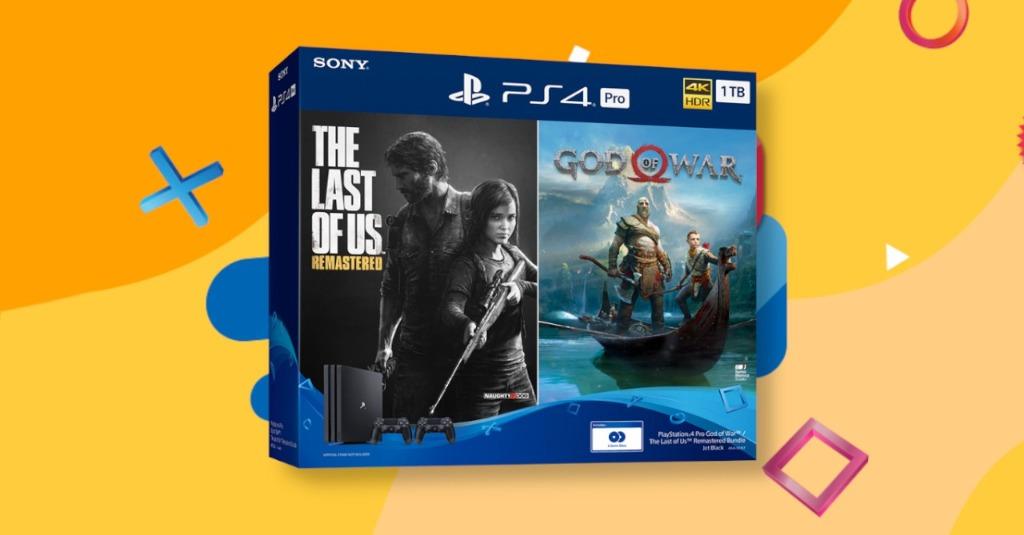 Ps4 Pro God Of War Last Of Us Remastered 1tb Bundle R3 With 2 Dualshock 4 Controllers Free Games Video Gaming Video Game Consoles Playstation On Carousell