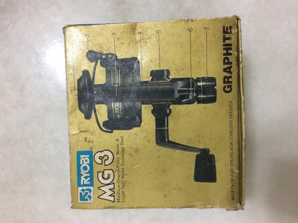 Ryobi Made In Japan Fishing Gear Spinning Reel FREE Fighting Belt