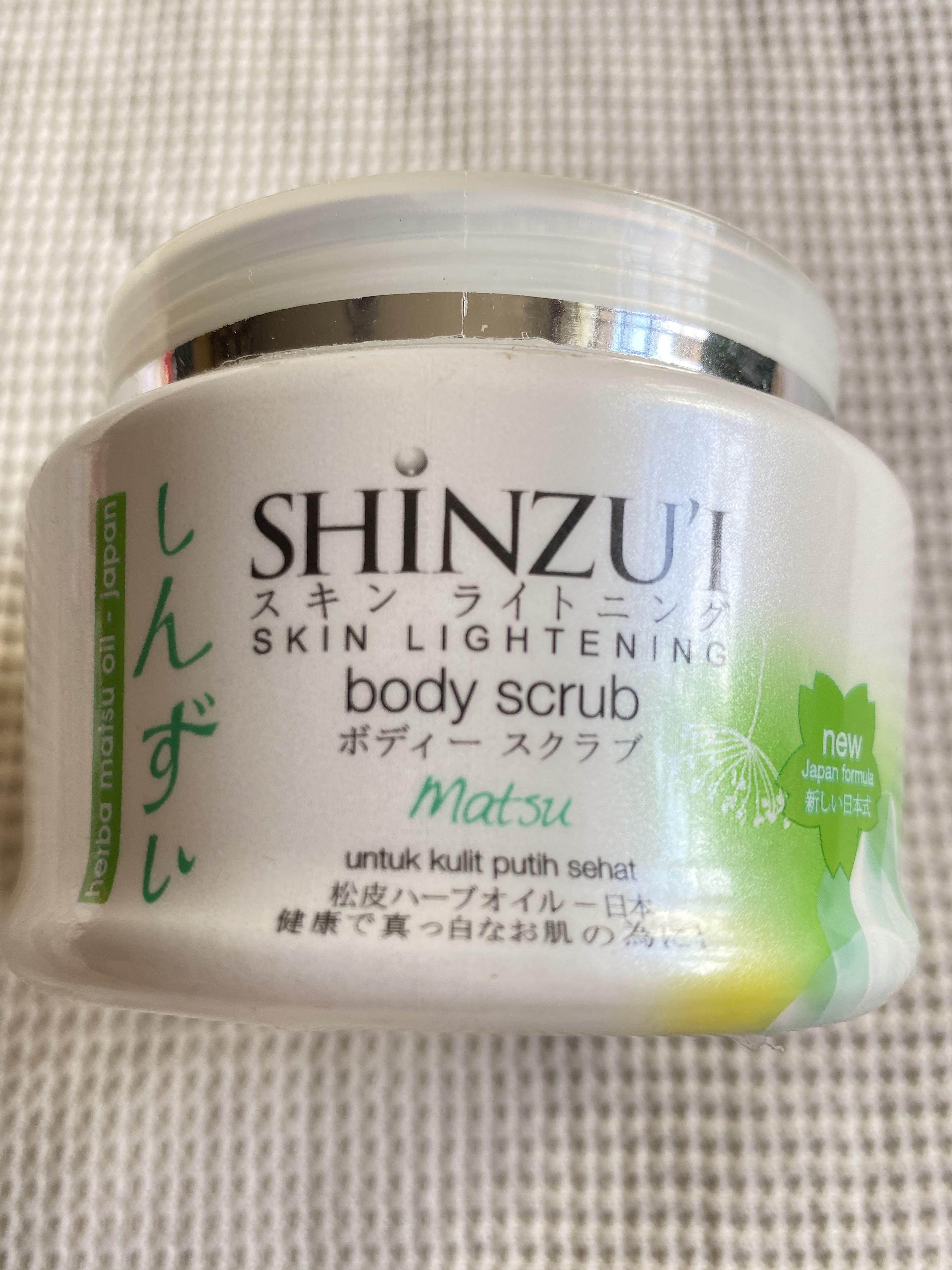 Shinzui Body Scrub Beauty Personal Care Bath Body Body Care On Carousell