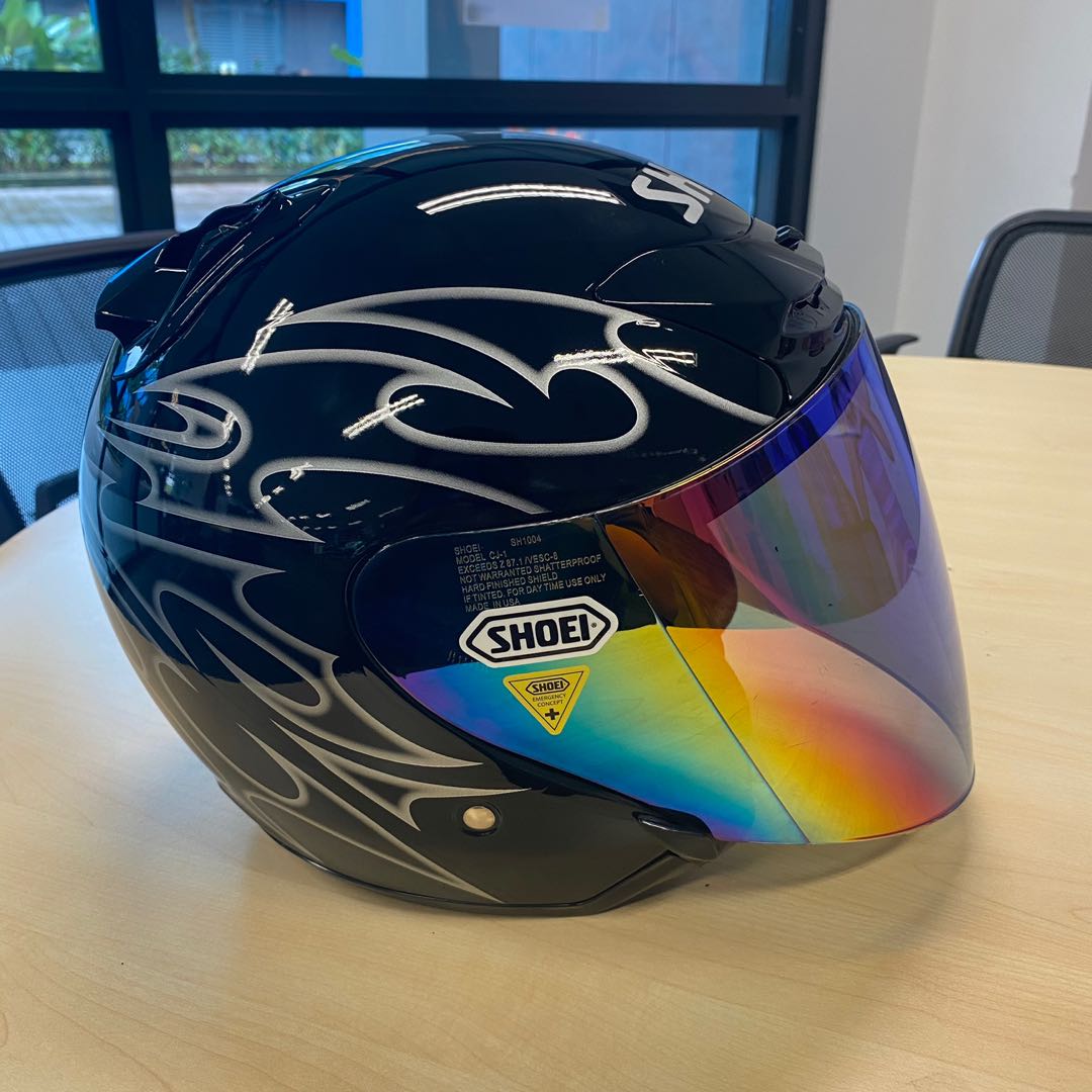 Shoei J Force Ii Arai Helmet Motorcycles Motorcycle Apparel On Carousell