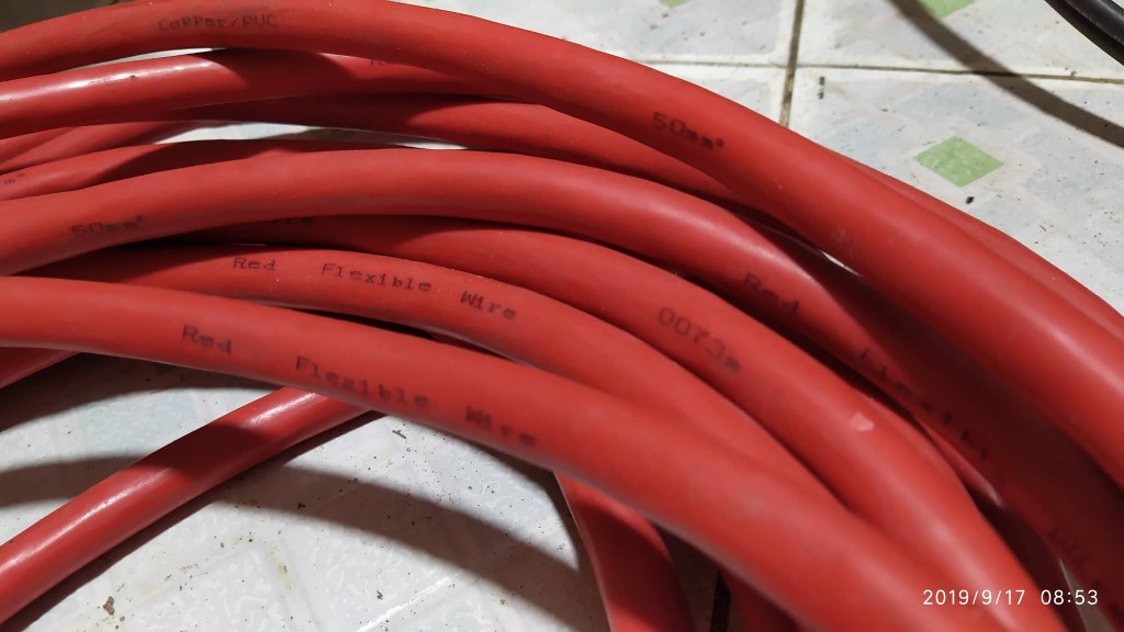 SOLAR BATTERY CABLE, Furniture & Home Living, Cleaning & Homecare