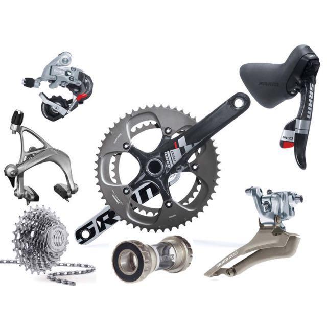 SRAM Red x 10 Speed Groupset, Sports Equipment, Bicycles & Parts, Bicycles on Carousell