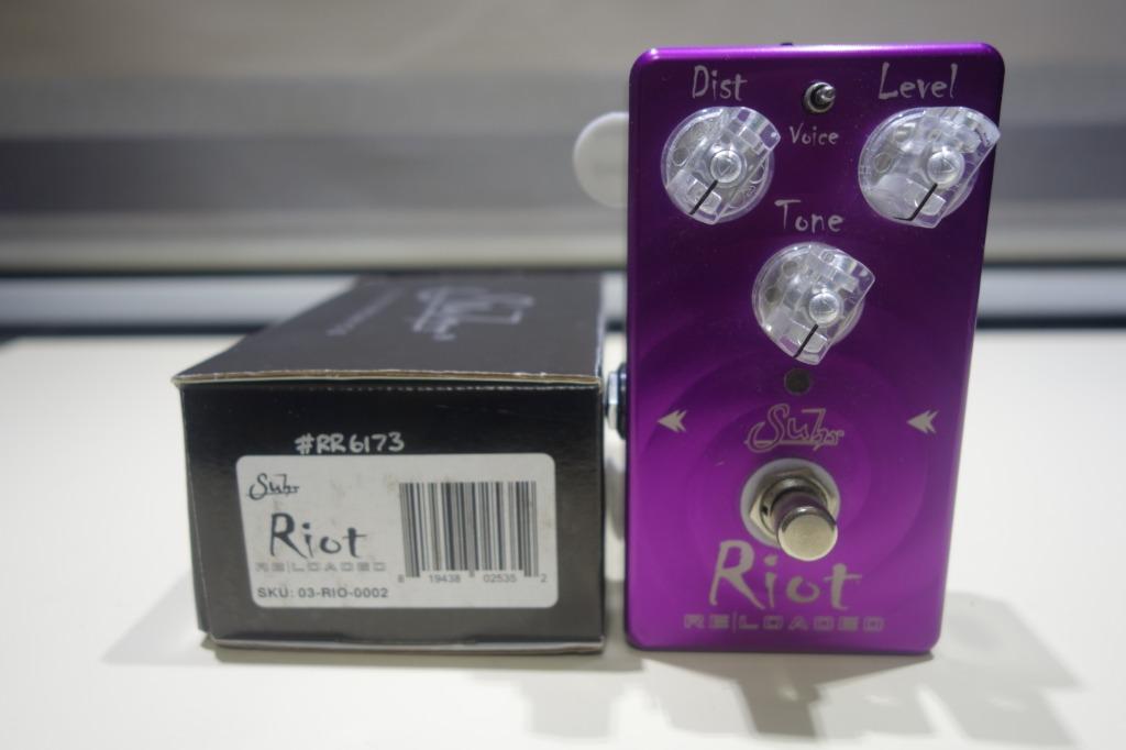 Suhr Riot Reloaded distortion pedal, 興趣及遊戲, 音樂、樂器& 配件