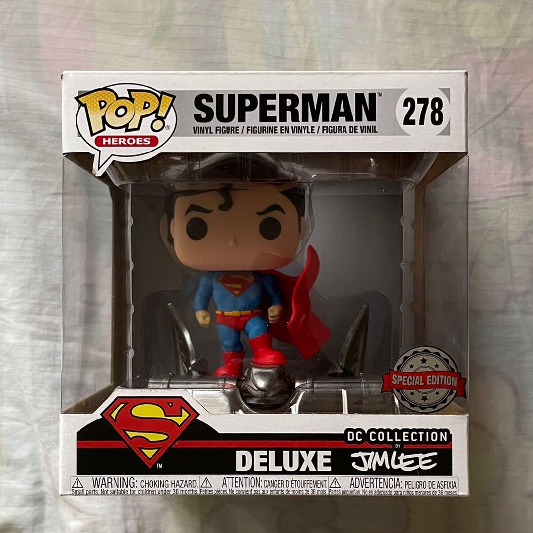 Superman jim shop lee funko pop