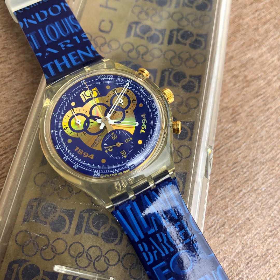 Swatch olympic clearance watches