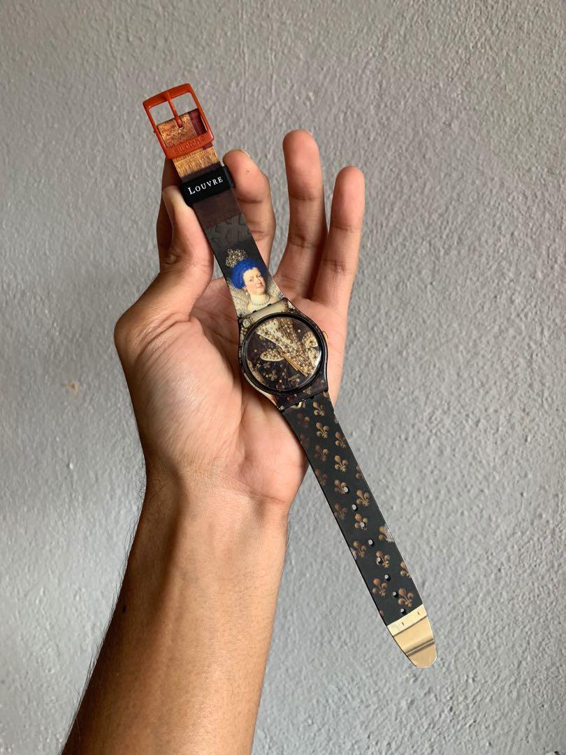 Swatch sales x louvre