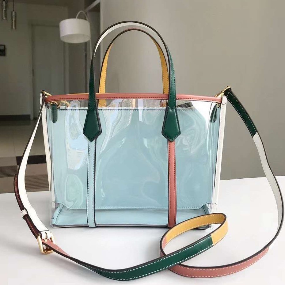Tory burch transparent bag cheap