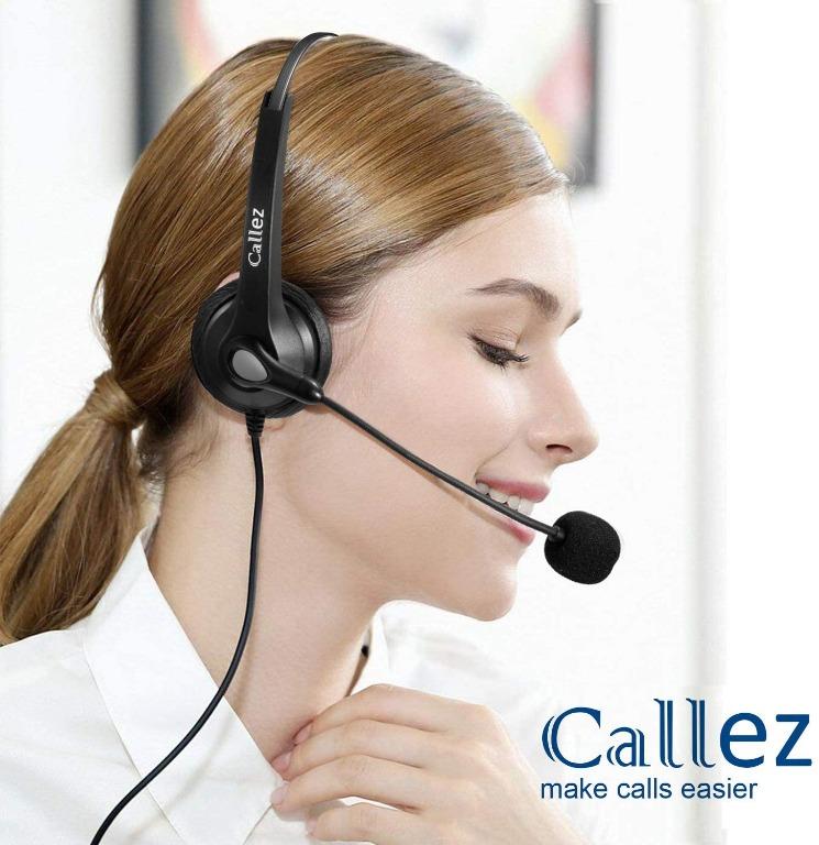 audio headset with microphone