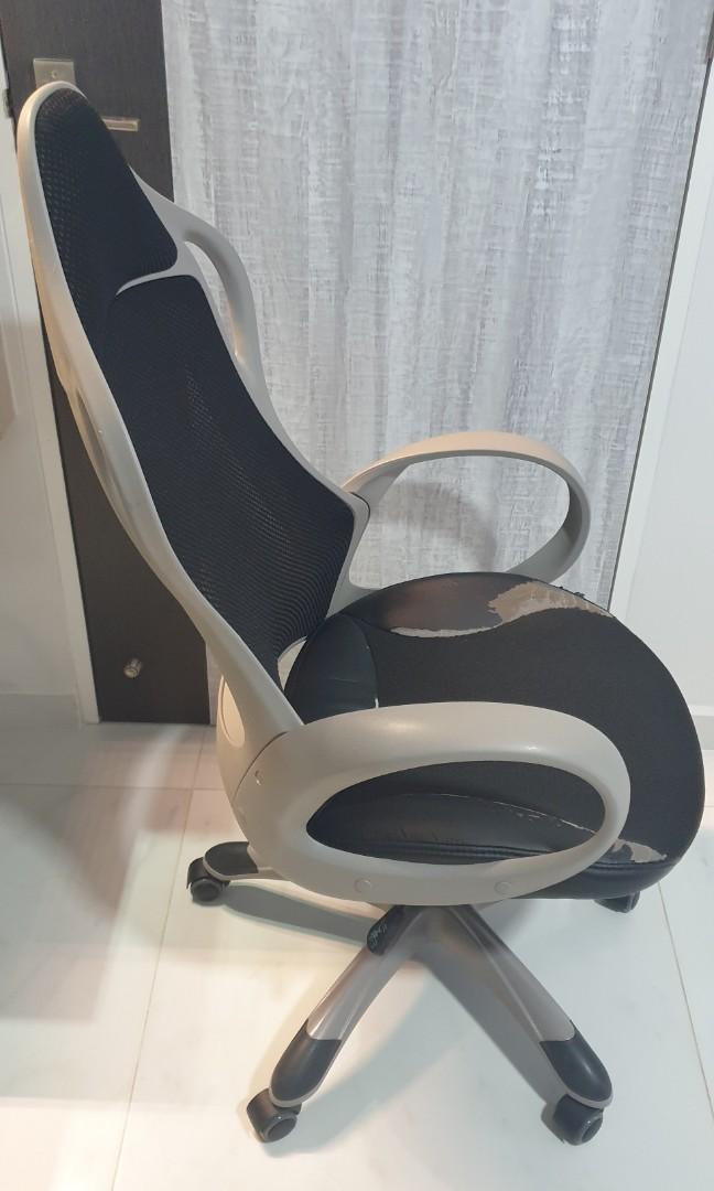 Used computer chair, Furniture & Home Living, Furniture, Chairs on