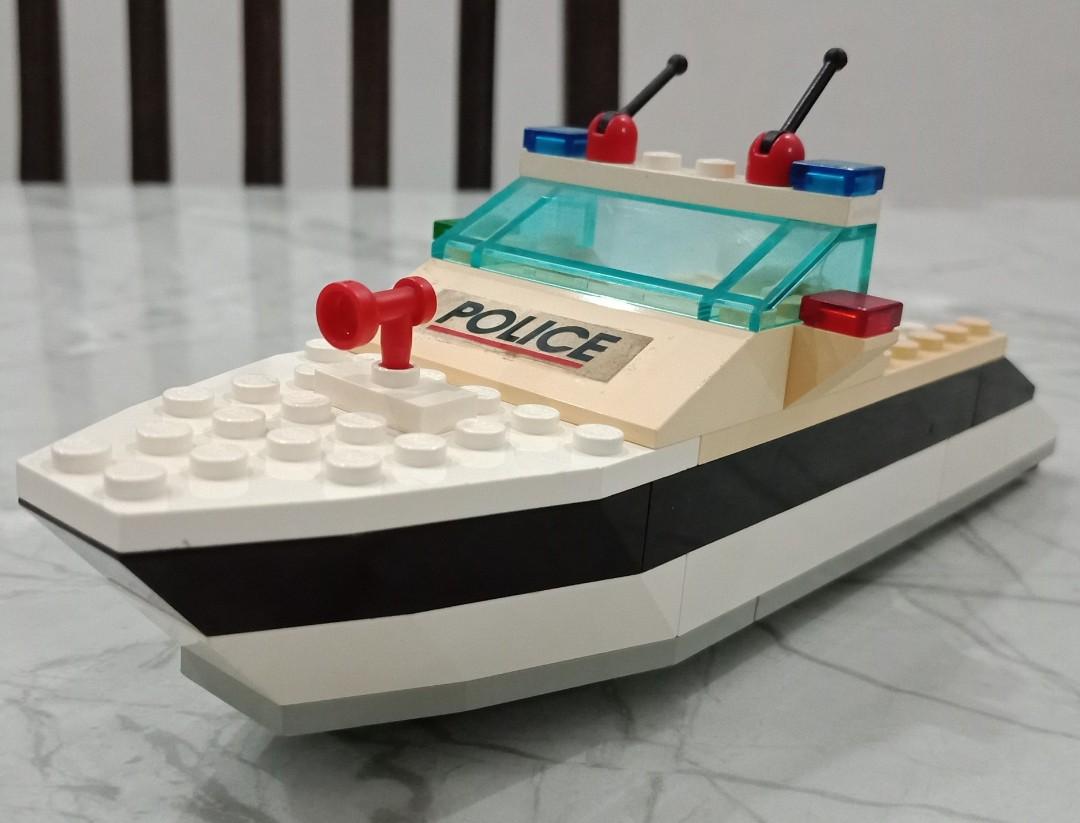Vintage lego hotsell police boat