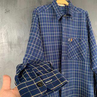二手復古vintage古著 Boston polo挺版特殊條紋襯衫