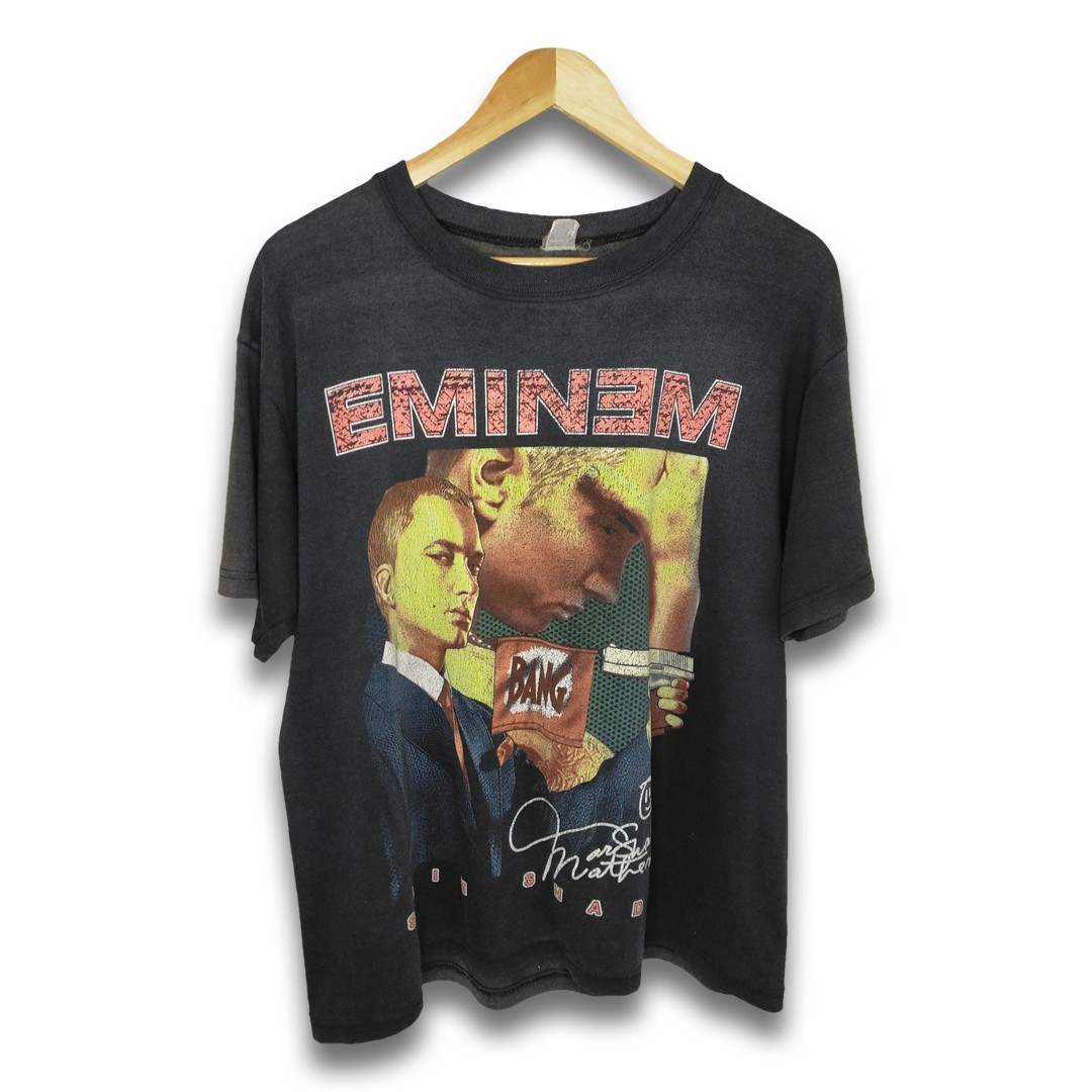 Vintage Eminem Rap Tee, Men's Fashion, Tops & Sets, Tshirts & Polo