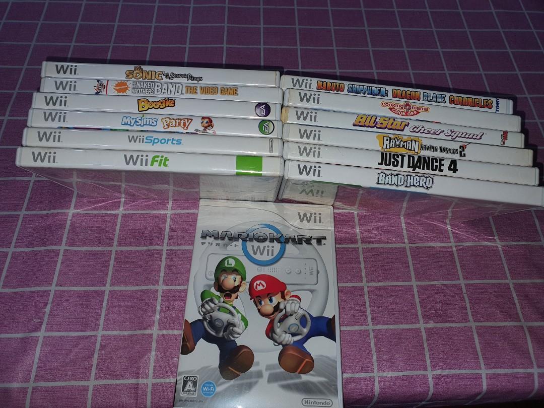 nintendo wii games sale