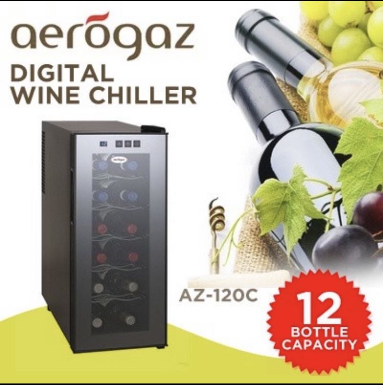 Wine chiller Aerogaz 12 bottle super MINT condition, Home