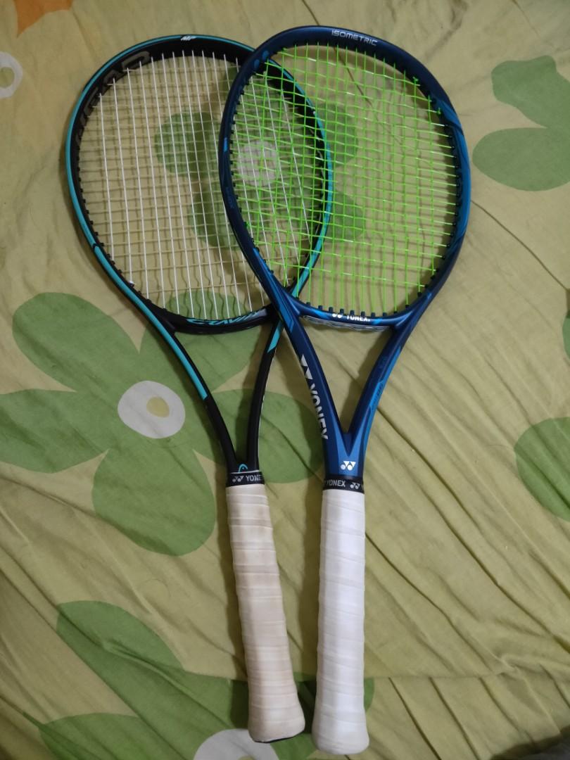 Yonex Ezone 98 Tour And Head Gravity Mp Ezone 98 Tour Sold Sports Equipment Sports Games Racket Ball Sports On Carousell