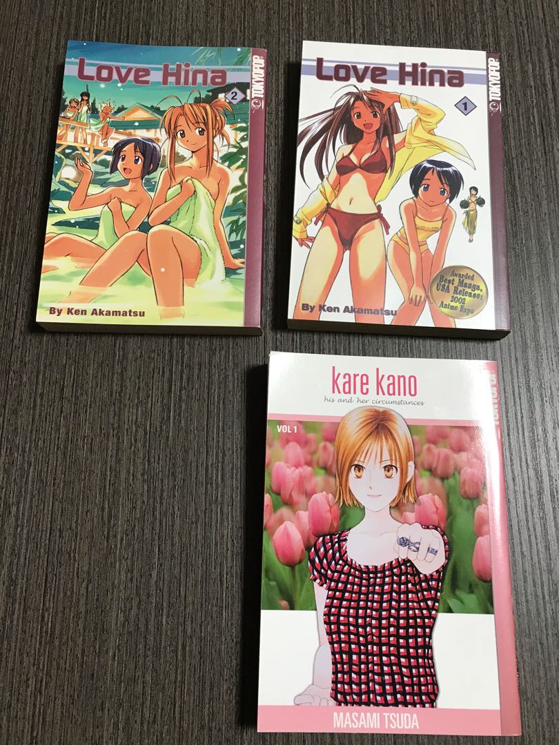 少女漫畫英文漫畫japanese Comics In English Love Hina Kate Kano 書本 文具 漫畫 Carousell