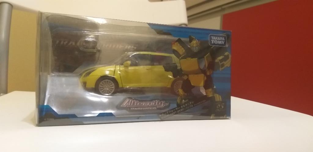 Takara Tomy Transformers Alternity A03 Bumblebee Suzuki Swift Sport Figure MIB for sale online