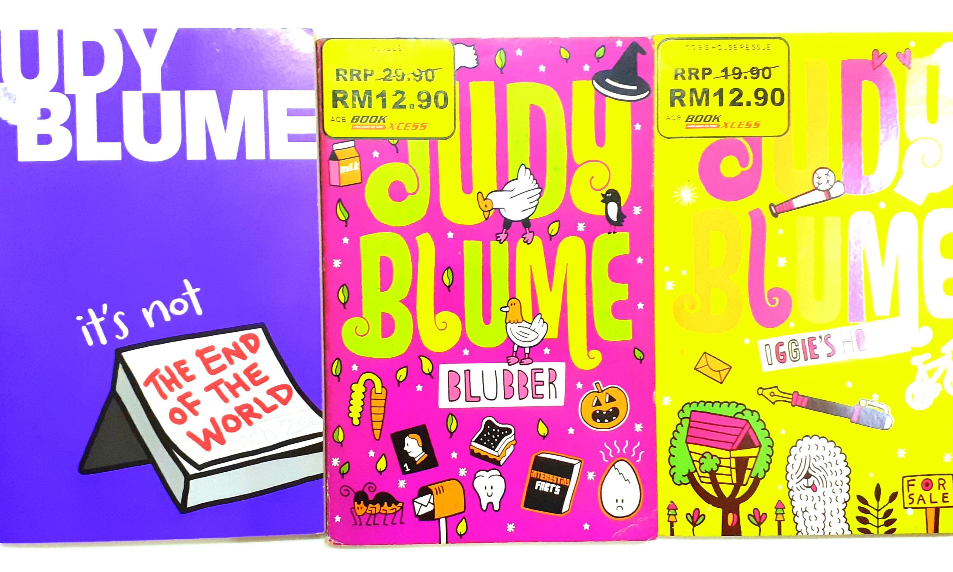 All Judy Blume Books For Rm10 Only Books Stationery Books On Carousell