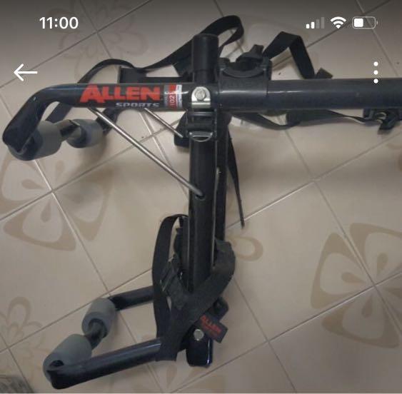 Allen Sports cycle rack for cars Model 102DB www.allensportsusa