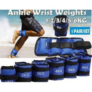 Ankle Weight 3KG(1.5kg each) - home and gym equipment