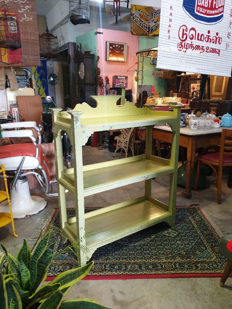 Antique Wooden Rack, Furniture & Home Living, Home Decor, Vases & Decorative Bowls on Carousell